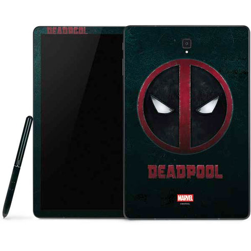 Marvel Deadpool Legacy Deadpool Logo Samsung Galaxy Tab Skin