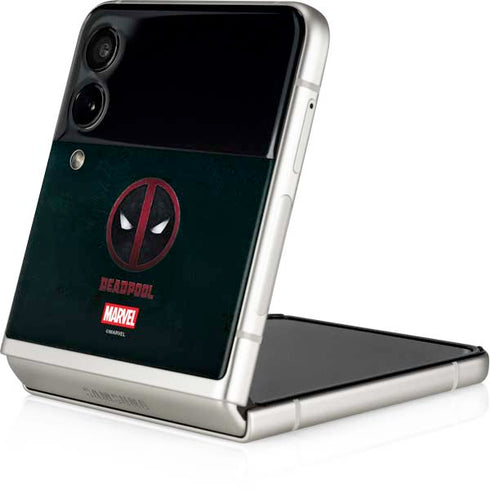 Marvel Deadpool Legacy Deadpool Logo Galaxy Z Flip3 5G Skin