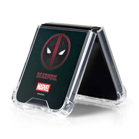 Marvel Deadpool Legacy Deadpool Logo Galaxy Z Flip5 5G Clear Case