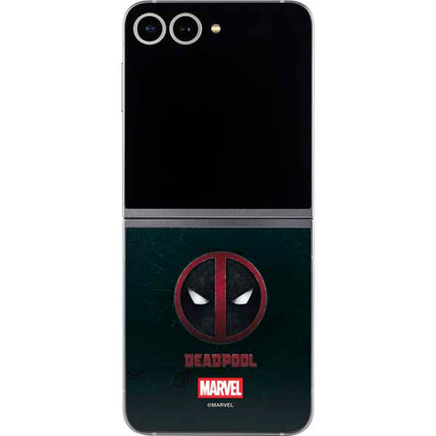 Marvel Deadpool Legacy Deadpool Logo Galaxy Z Flip6 Skin