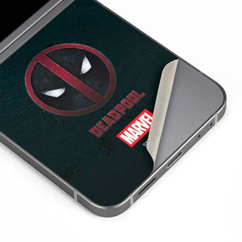 Marvel Deadpool Legacy Deadpool Logo Galaxy Z Flip6 Skin