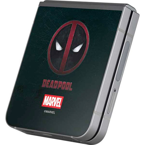 Marvel Deadpool Legacy Deadpool Logo Galaxy Z Flip6 Skin
