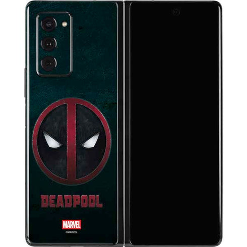 Marvel Deadpool Legacy Deadpool Logo Galaxy Z Fold2 5G Skin