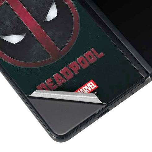 Marvel Deadpool Legacy Deadpool Logo Galaxy Z Fold3 5G Skin