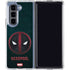 Marvel Deadpool Legacy Deadpool Logo Galaxy Z Fold5 5G Clear Case