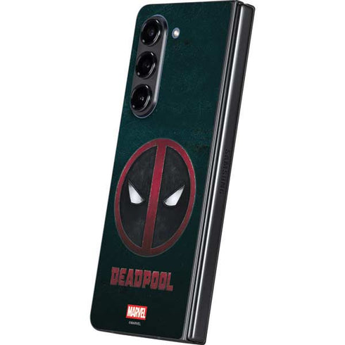 Marvel Deadpool Legacy Deadpool Logo Galaxy Z Fold5 5G Skin