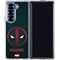 Marvel Deadpool Legacy Deadpool Logo Galaxy Z Fold6 Clear Case