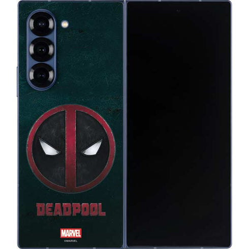 Marvel Deadpool Legacy Deadpool Logo Galaxy Z Fold6 Skin