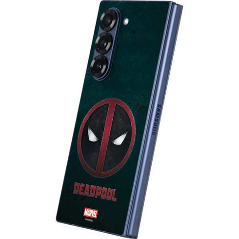 Marvel Deadpool Legacy Deadpool Logo Galaxy Z Fold6 Skin