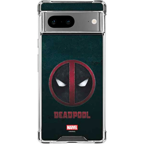 Marvel Deadpool Legacy Deadpool Logo Google Pixel 8a Clear Case