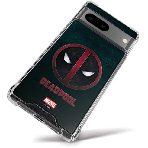 Marvel Deadpool Legacy Deadpool Logo Google Pixel 8a Clear Case