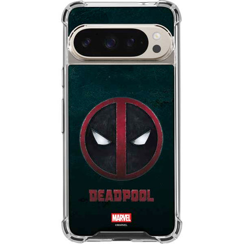 Marvel Deadpool Legacy Deadpool Logo Google Pixel 9 Pro XL Clear Case