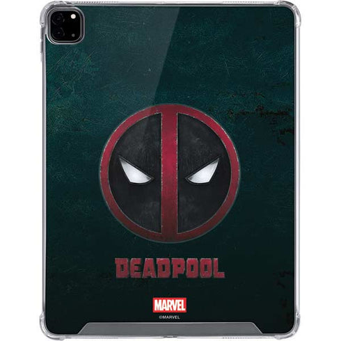 Marvel Deadpool Legacy Deadpool Logo iPad Pro 12.9in (2020) Clear Case