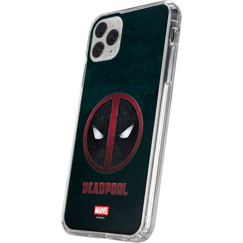 Marvel Deadpool Legacy Deadpool Logo iPhone 11 Pro Clear Case