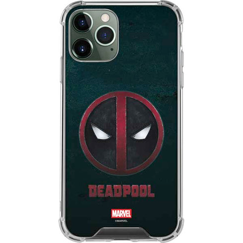 Marvel Deadpool Legacy Deadpool Logo iPhone 11 Pro Max Clear Case