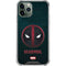 Marvel Deadpool Legacy Deadpool Logo iPhone 11 Pro Max Clear Case