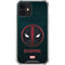 Marvel Deadpool Legacy Deadpool Logo iPhone 12 Clear Case