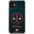 Marvel Deadpool Legacy Deadpool Logo iPhone 12 Clear Case