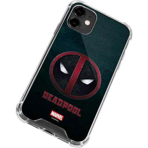 Marvel Deadpool Legacy Deadpool Logo iPhone 12 Clear Case