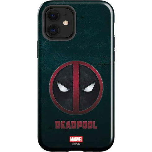 Marvel Deadpool Legacy Deadpool Logo iPhone 12 Impact Case