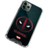 Marvel Deadpool Legacy Deadpool Logo iPhone 12 Pro Clear Case