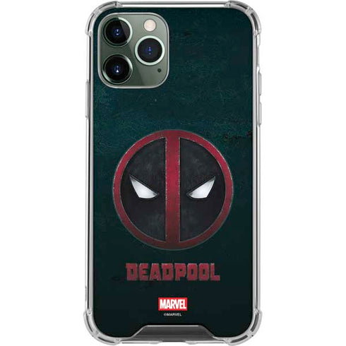 Marvel Deadpool Legacy Deadpool Logo iPhone 12 Pro Max Clear Case