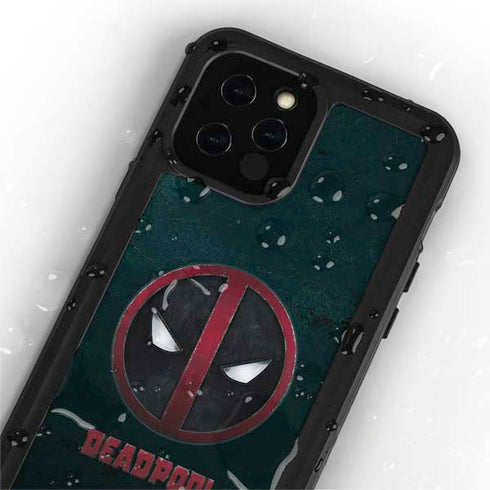 Marvel Deadpool Legacy Deadpool Logo iPhone 12 Pro Waterproof Case