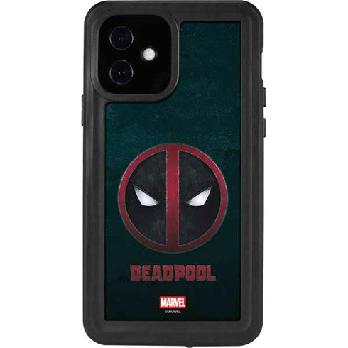 Marvel Deadpool Legacy Deadpool Logo iPhone 12 Waterproof Case
