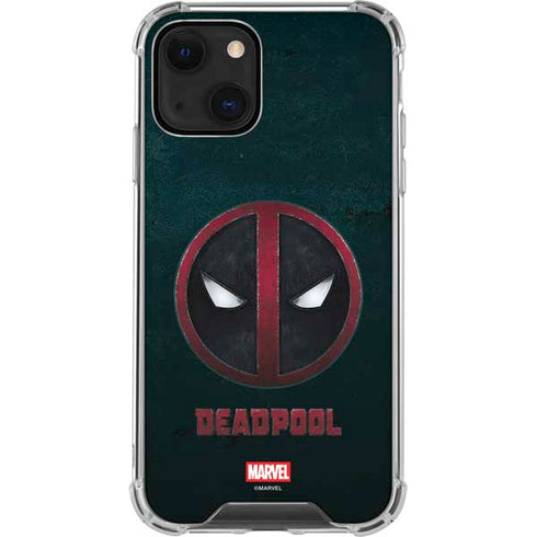 Marvel Deadpool Legacy Deadpool Logo iPhone 13 Mini Clear Case