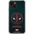 Marvel Deadpool Legacy Deadpool Logo iPhone 13 Mini Clear Case