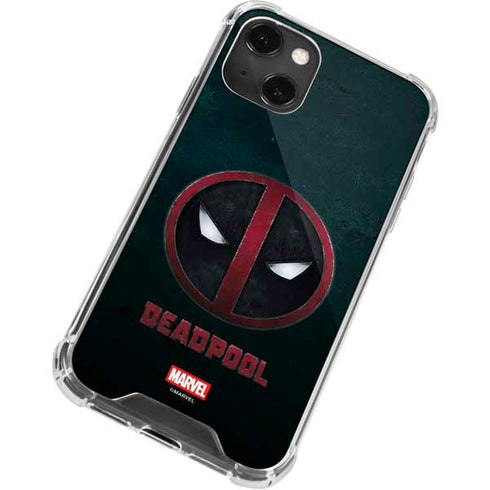 Marvel Deadpool Legacy Deadpool Logo iPhone 13 Mini Clear Case