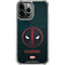 Marvel Deadpool Legacy Deadpool Logo iPhone 13 Pro Max Clear Case