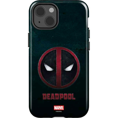 Marvel Deadpool Legacy Deadpool Logo iPhone 14 Impact Case