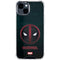 Marvel Deadpool Legacy Deadpool Logo iPhone 14 Plus Clear Case