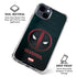Marvel Deadpool Legacy Deadpool Logo iPhone 14 Plus Clear Case