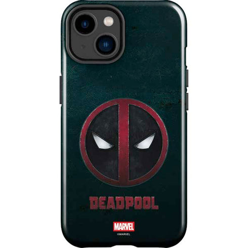 Marvel Deadpool Legacy Deadpool Logo iPhone 14 Plus Impact Case