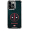 Marvel Deadpool Legacy Deadpool Logo iPhone 14 Pro Clear Case