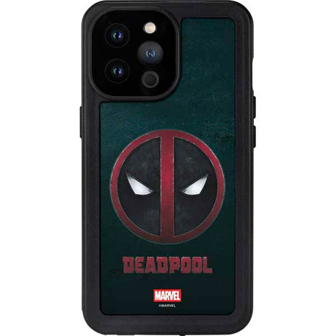 Marvel Deadpool Legacy Deadpool Logo iPhone 14 Pro Max Waterproof Case