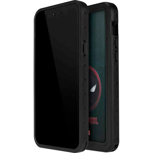Marvel Deadpool Legacy Deadpool Logo iPhone 14 Pro Max Waterproof Case