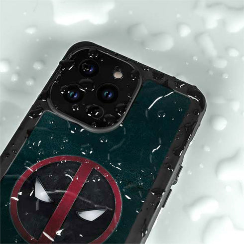 Marvel Deadpool Legacy Deadpool Logo iPhone 14 Pro Max Waterproof Case