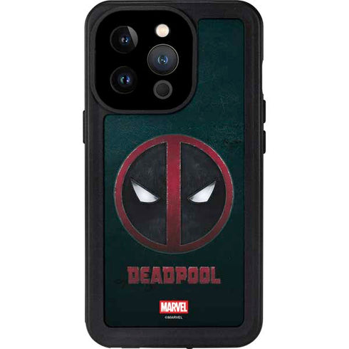 Marvel Deadpool Legacy Deadpool Logo iPhone 14 Pro Waterproof Case
