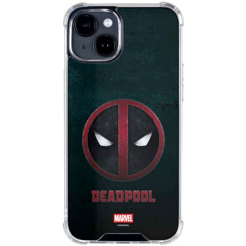 Marvel Deadpool Legacy Deadpool Logo iPhone 15 Clear Case