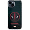 Marvel Deadpool Legacy Deadpool Logo iPhone 15 Plus Clear Case