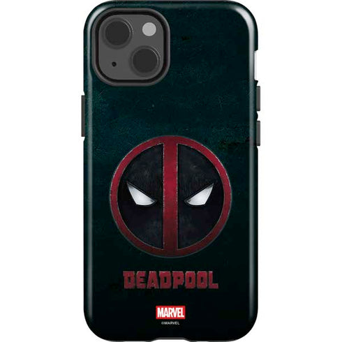 Marvel Deadpool Legacy Deadpool Logo iPhone 15 Plus Impact Case