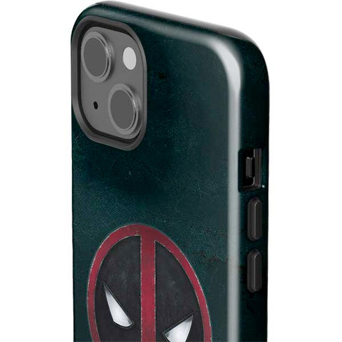 Marvel Deadpool Legacy Deadpool Logo iPhone 15 Plus Impact Case