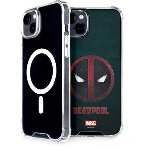 Marvel Deadpool Legacy Deadpool Logo iPhone 15 Plus MagSafe Case