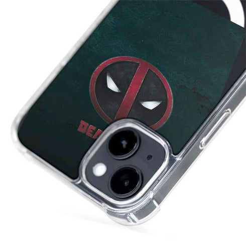 Marvel Deadpool Legacy Deadpool Logo iPhone 15 Plus MagSafe Case