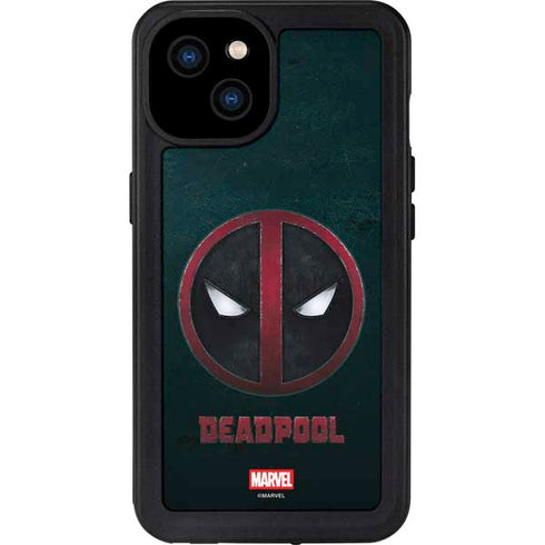 Marvel Deadpool Legacy Deadpool Logo iPhone 15 Plus Waterproof Case