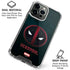 Marvel Deadpool Legacy Deadpool Logo iPhone 15 Pro Clear Case