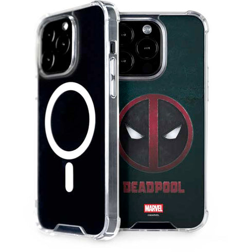 Marvel Deadpool Legacy Deadpool Logo iPhone 15 Pro MagSafe Case